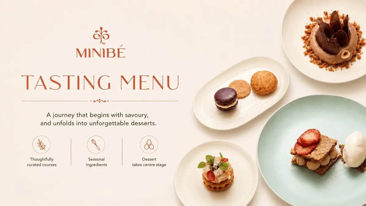 8 Course Tasting Menu at Minibe