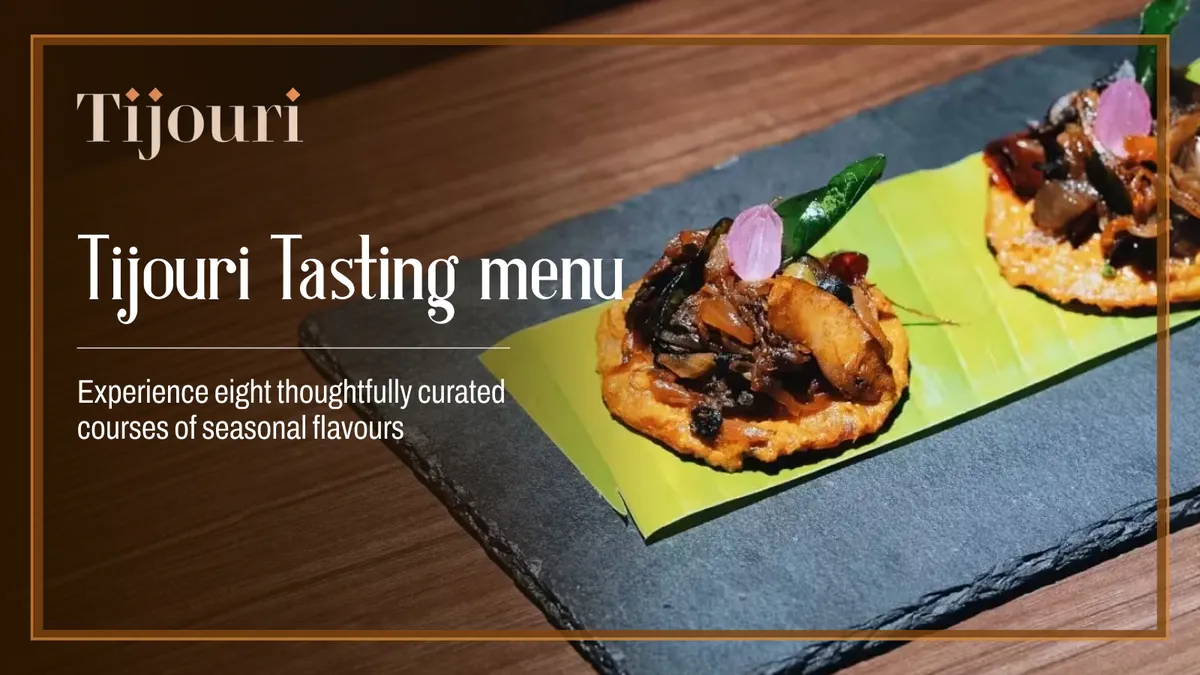 8-Course Tasting Menu at Tijouri