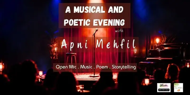 A Musical and Poetic Evening with Apni Mehfil poster