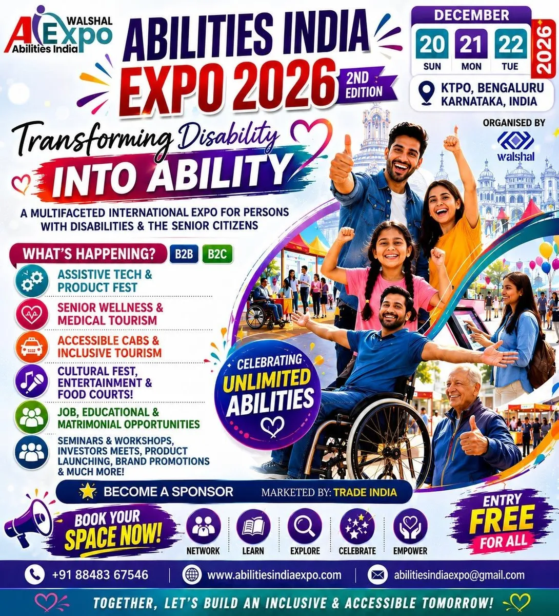 Abilities India Expo 2026 - 2nd Edition