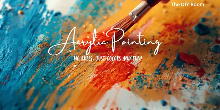 Acrylic Painting Workshop poster