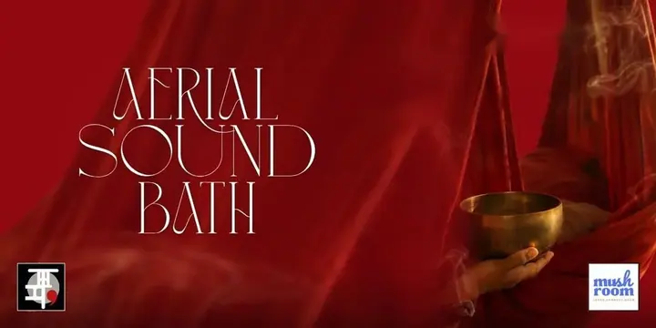 Aerial Sound Bath Workshop poster