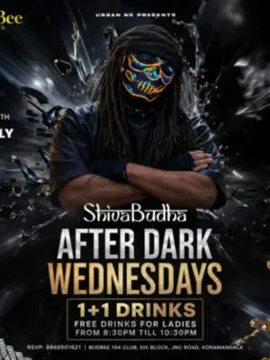 After Dark Wednesday Night Ft Shiva Budha poster
