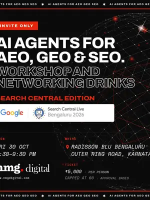After Google Search Central: NMG Digital and NMG Labs Networking Mixer poster