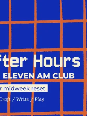 After Hours with Eleven AM Club poster