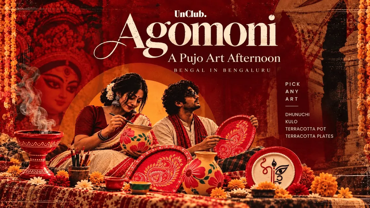 Agomoni – A Pujo Art Afternoon