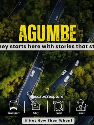 Agumbe Tour Package by e2e poster