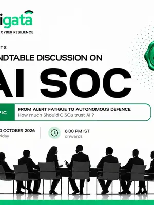 AI SOC Roundtable Discussion poster