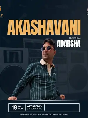 Akashavani ft Adarsha poster