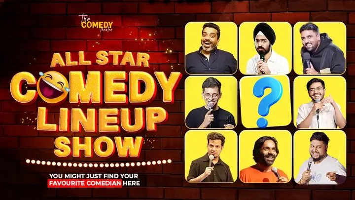 All Star Lineup Comedy Show poster