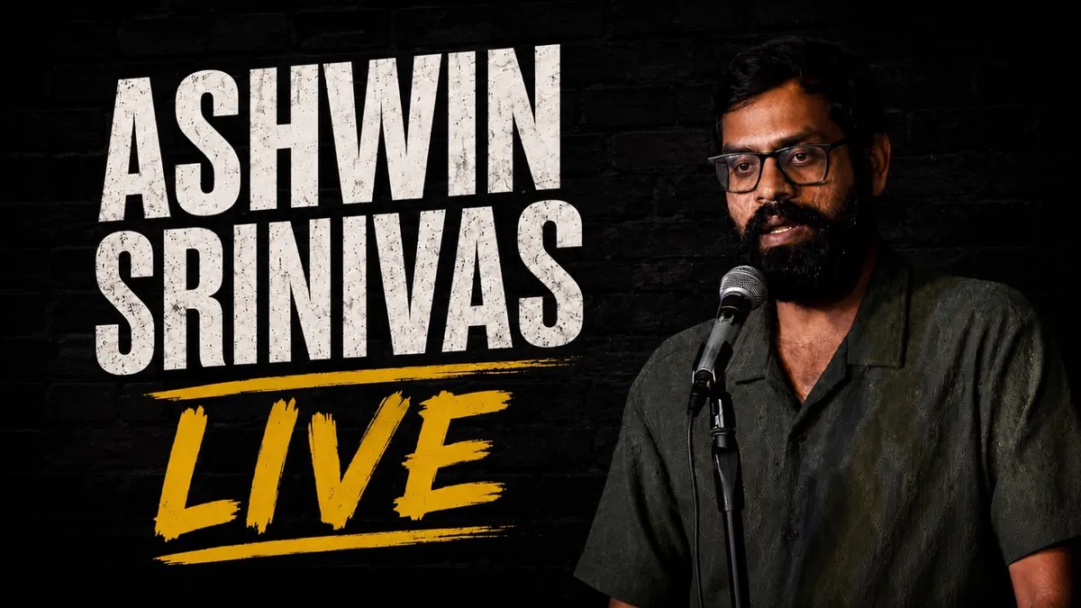 Ashwin Srinivas Live - English Standup Comedy Show
