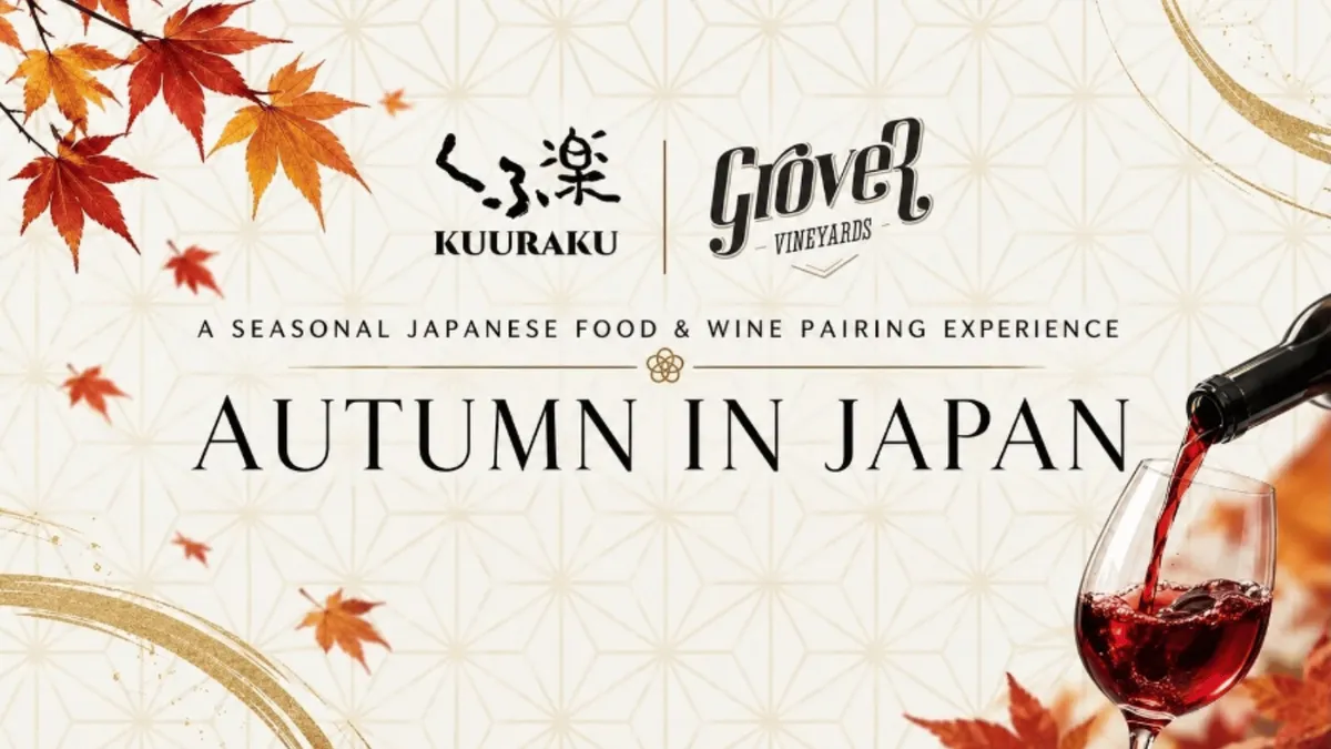 Autumn in Japan — Grover × Kuuraku Wine & Japanese Food Pairing Night