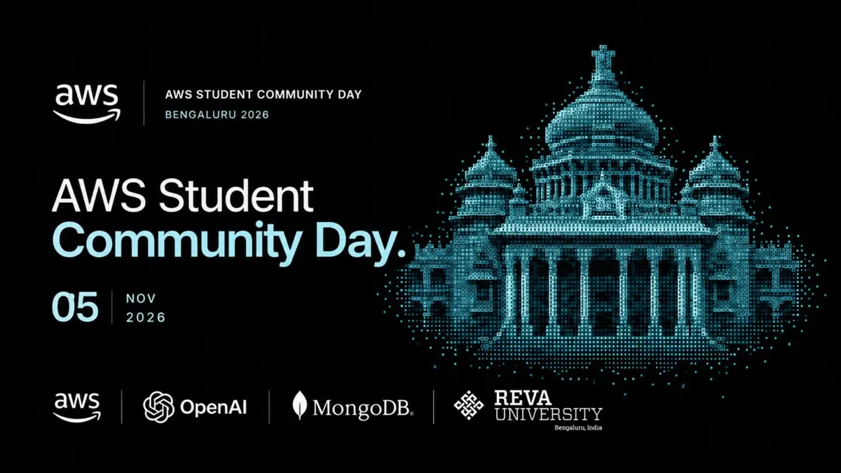 AWS Student Community Day Bengaluru 2026