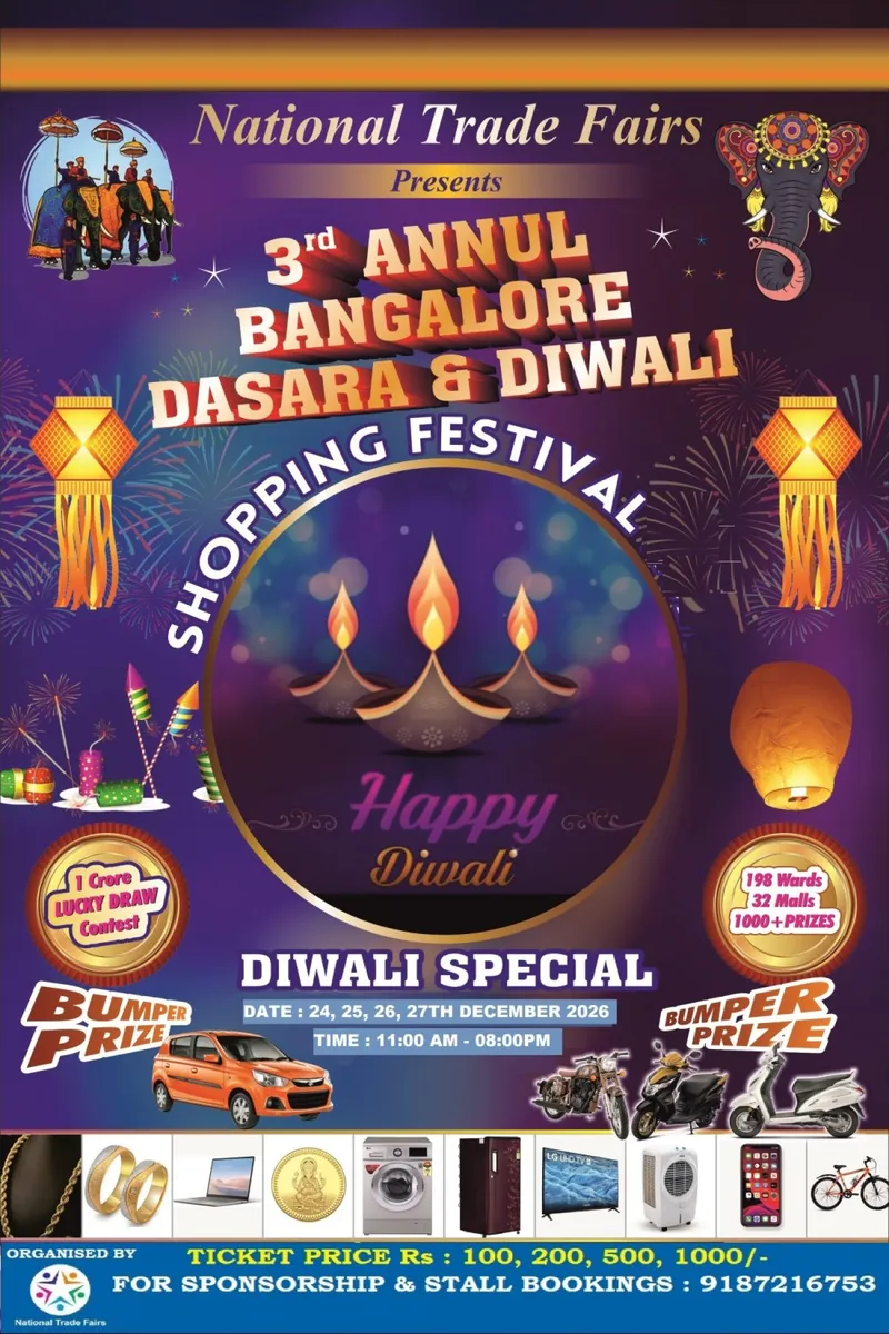 Bangalore Dasara & Diwali Shopping Festival 2026