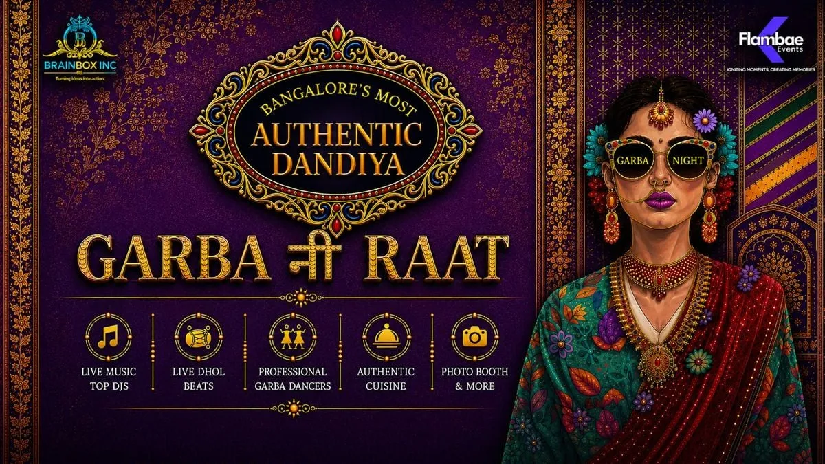 Bangalore's Most Authentic Dandiya - Garba Ni Raat
