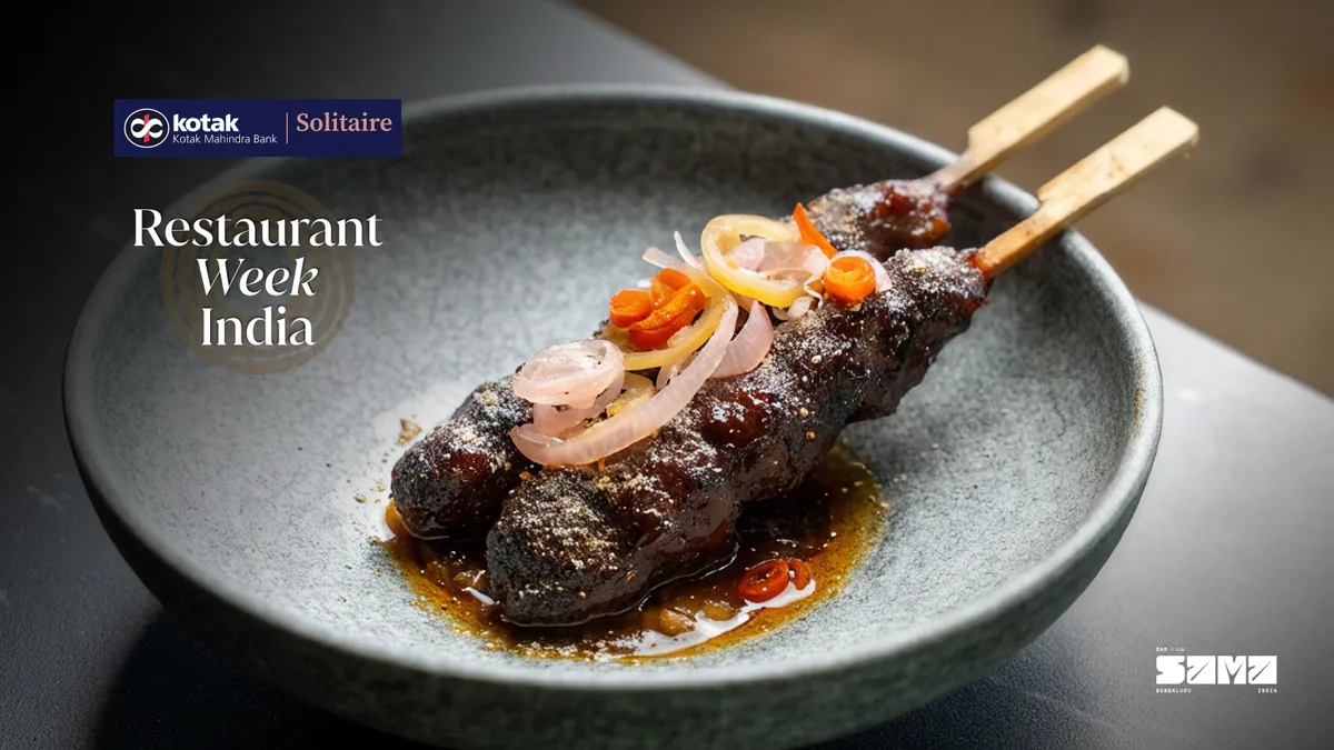 Bar Sama's Curated Menu — Restaurant Week India