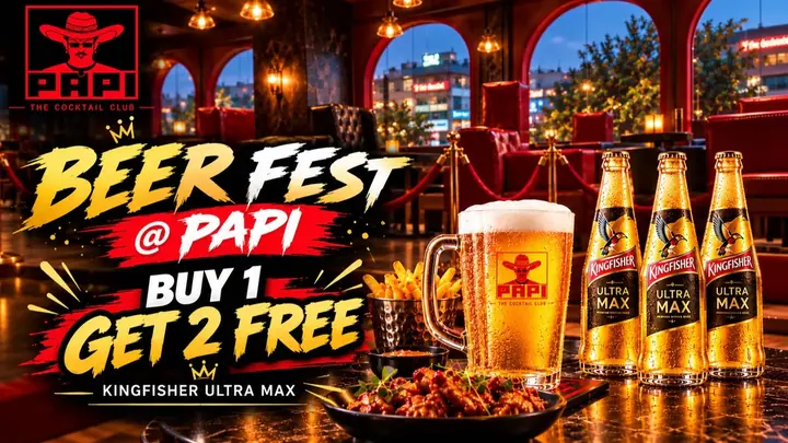 Beer Fest at Papi poster