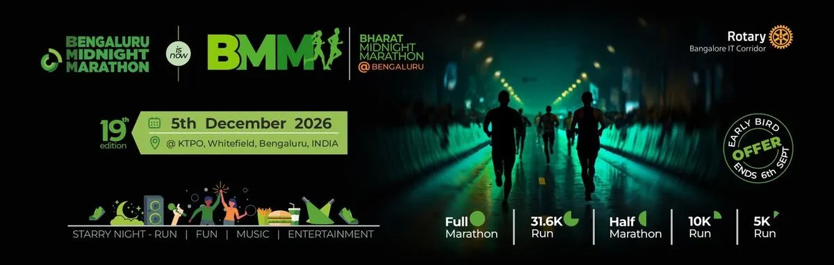 Bengaluru Midnight Marathon 2026