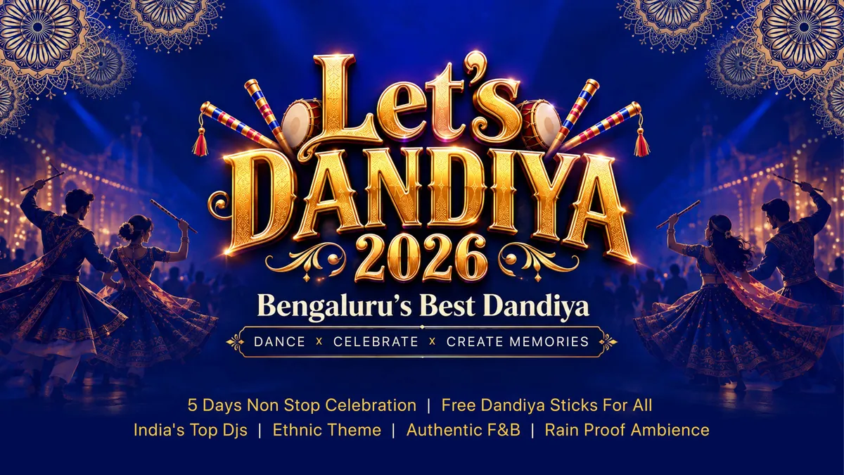 Bengaluru's Dandiya Celebration 2026