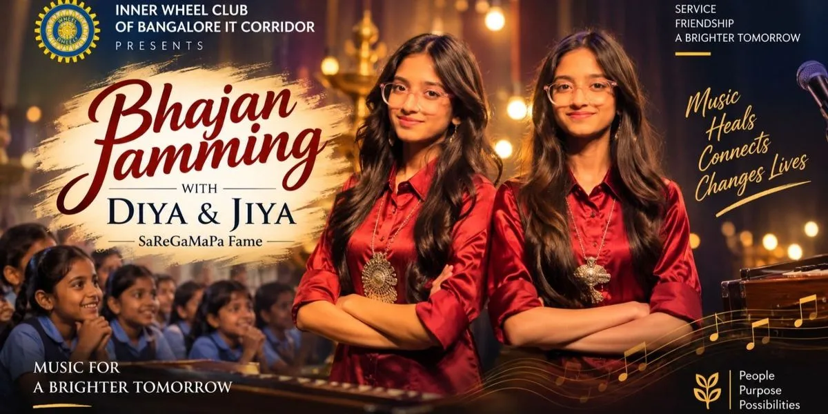 Bhajan Jamming and Diya and Jiya, Sa Re Ga Ma Fame