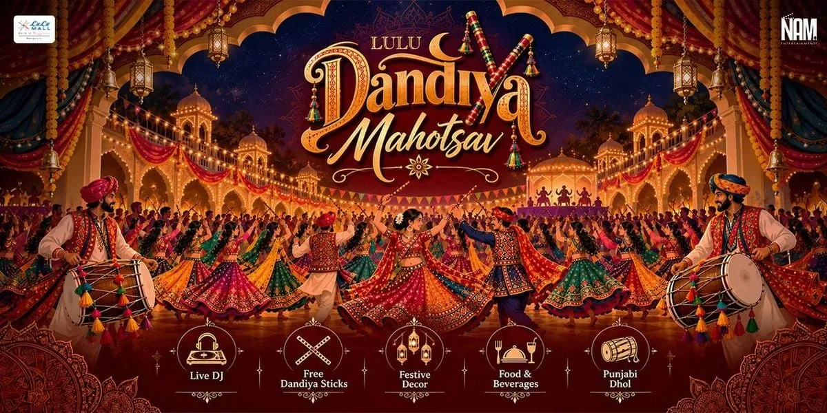 Biggest Dandiya Mahotsav - Lulu Mall Open Air