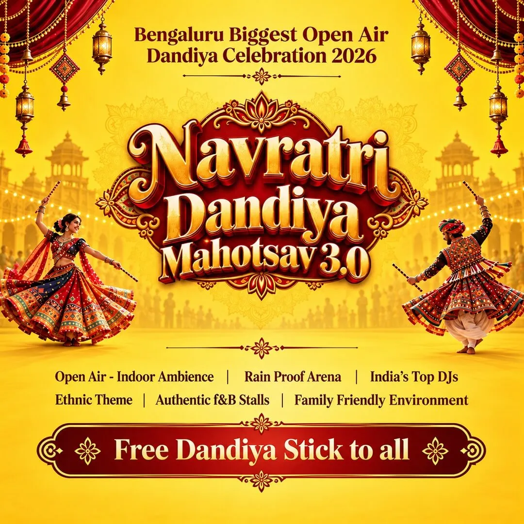 Biggest Open Air Dandiya Celebration 2026