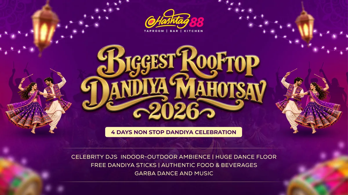 Biggest Rooftop Dandiya Celebration 2026