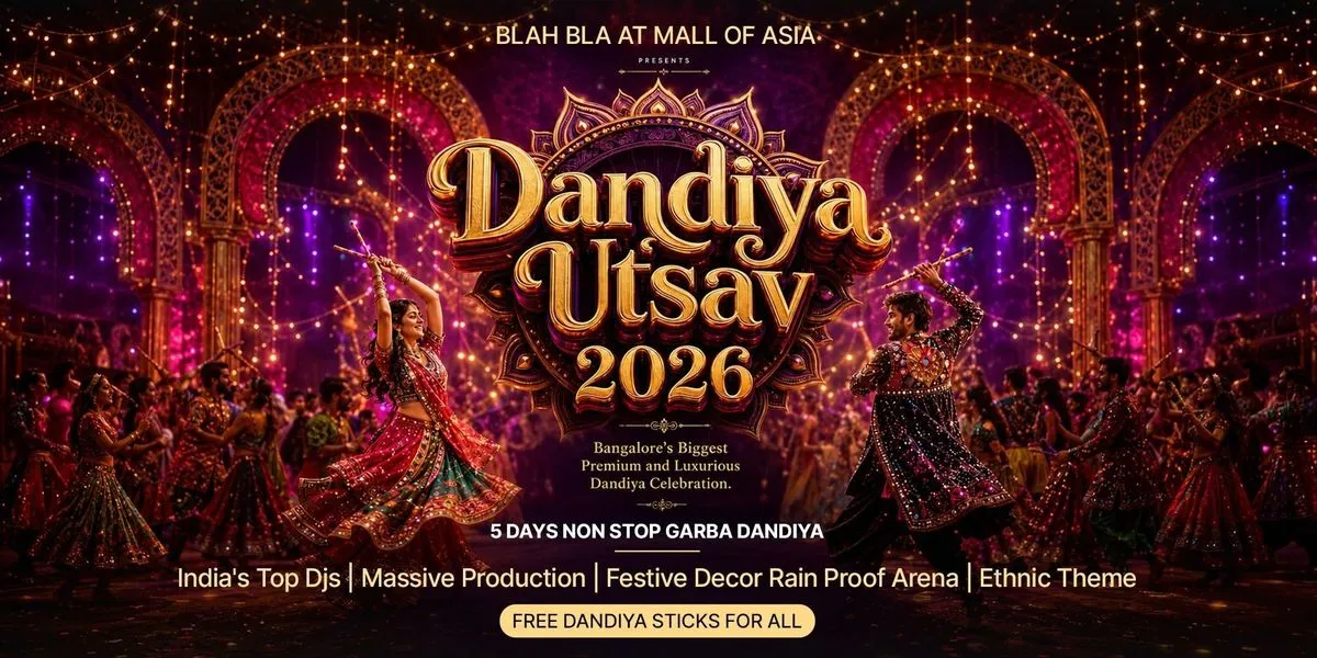 Blah Bla X at Mall of Asia Dandiya Night 2026