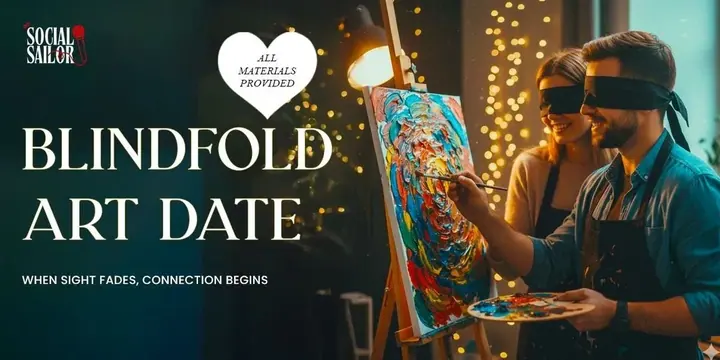 Blindfold Art Date - Bangalore poster