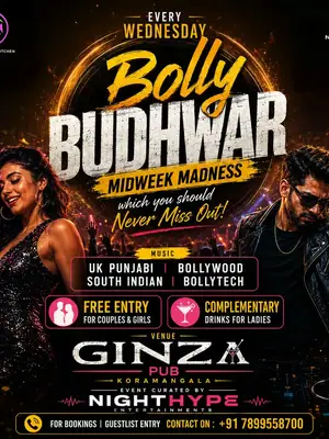 Bolly Budhwar | Ginza - Koramangala poster