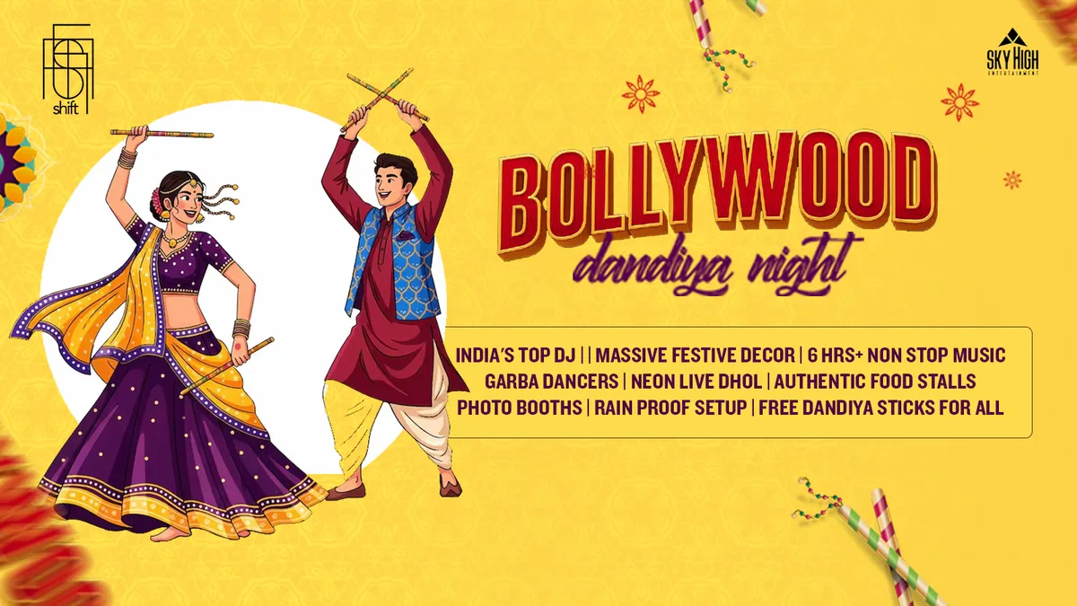 Bollywood Dandiya Night at Shift HSR Layout
