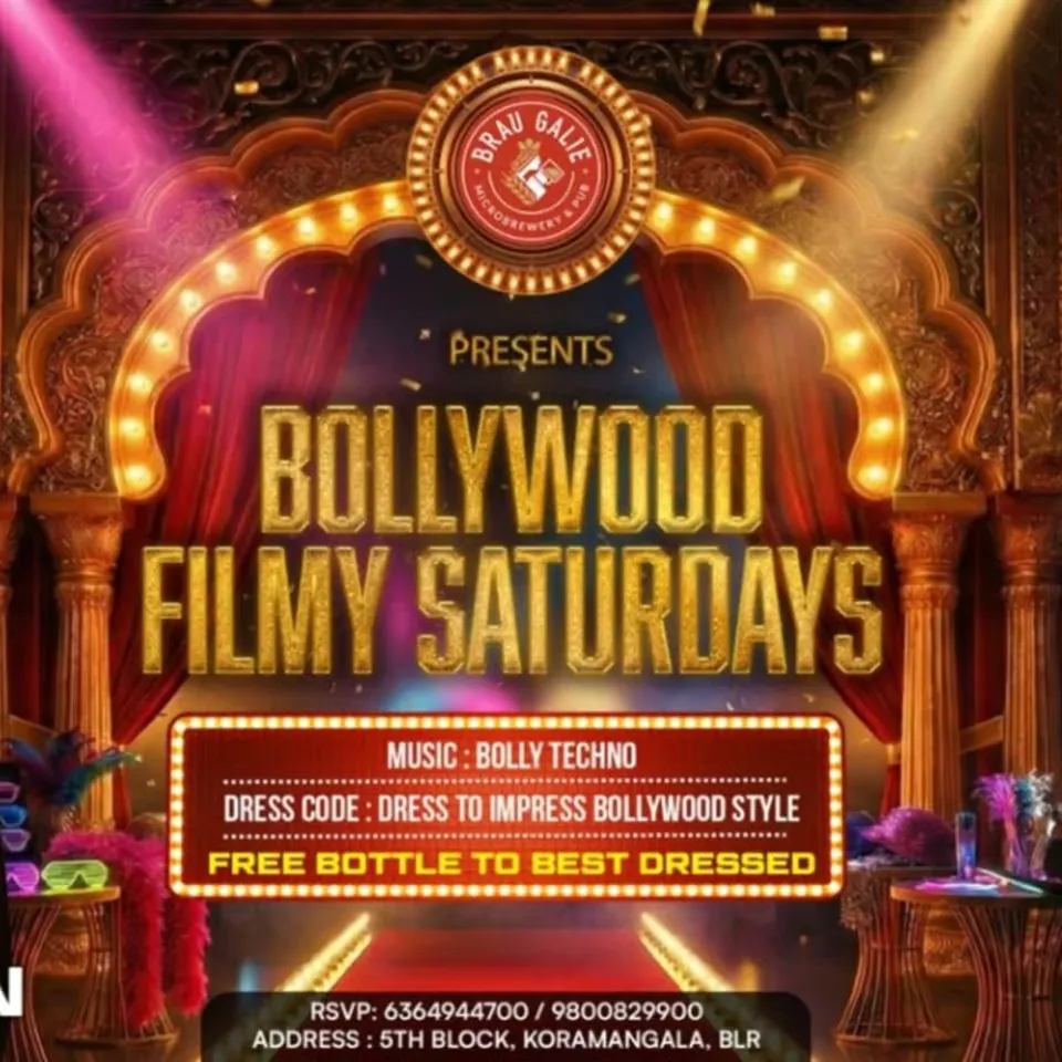 Bollywood Filmy Saturdays (Rooftop)