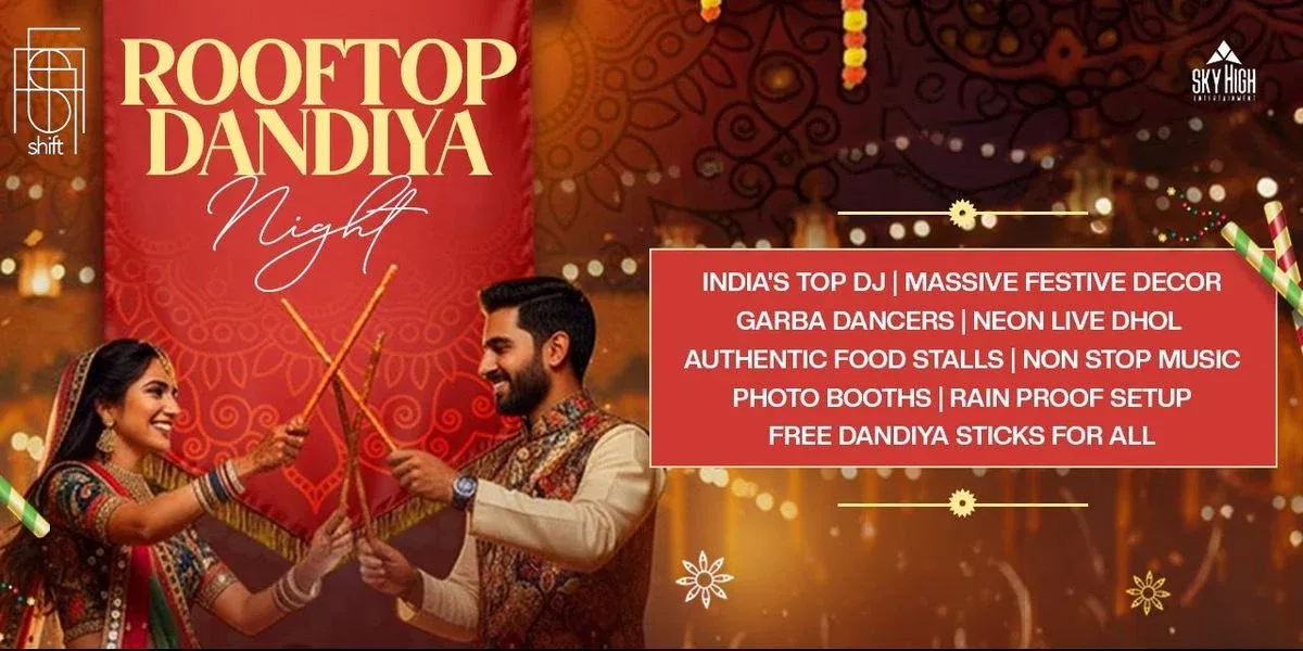 Bollywood & Gujrati Dandiya at Shift Marathahalli