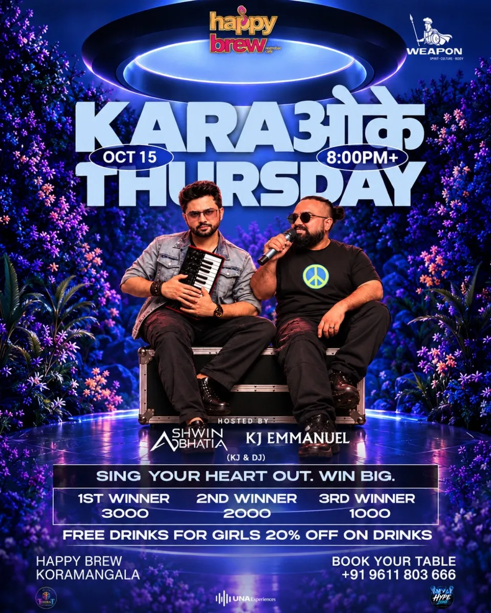 Bollywood Karaoke Thursday
