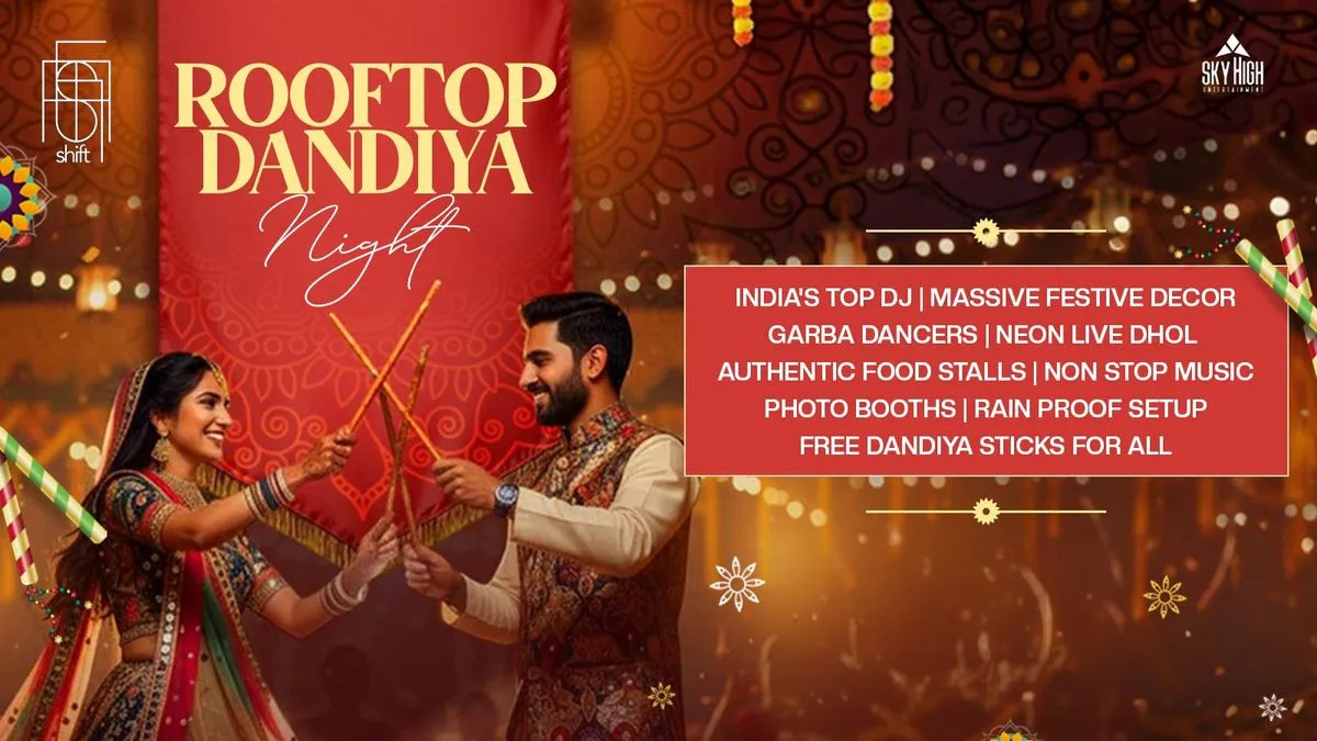 Bollywood Rooftop Dandiya at Shift Lounge