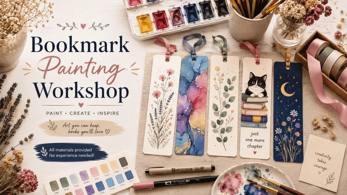 Bookmark Painting Workshop
