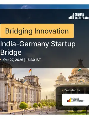 Bridging Innovation: The India-Germany Startup Bridge poster