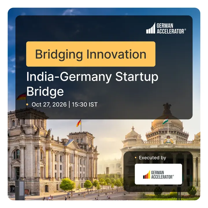 Bridging Innovation: The India-Germany Startup Bridge poster
