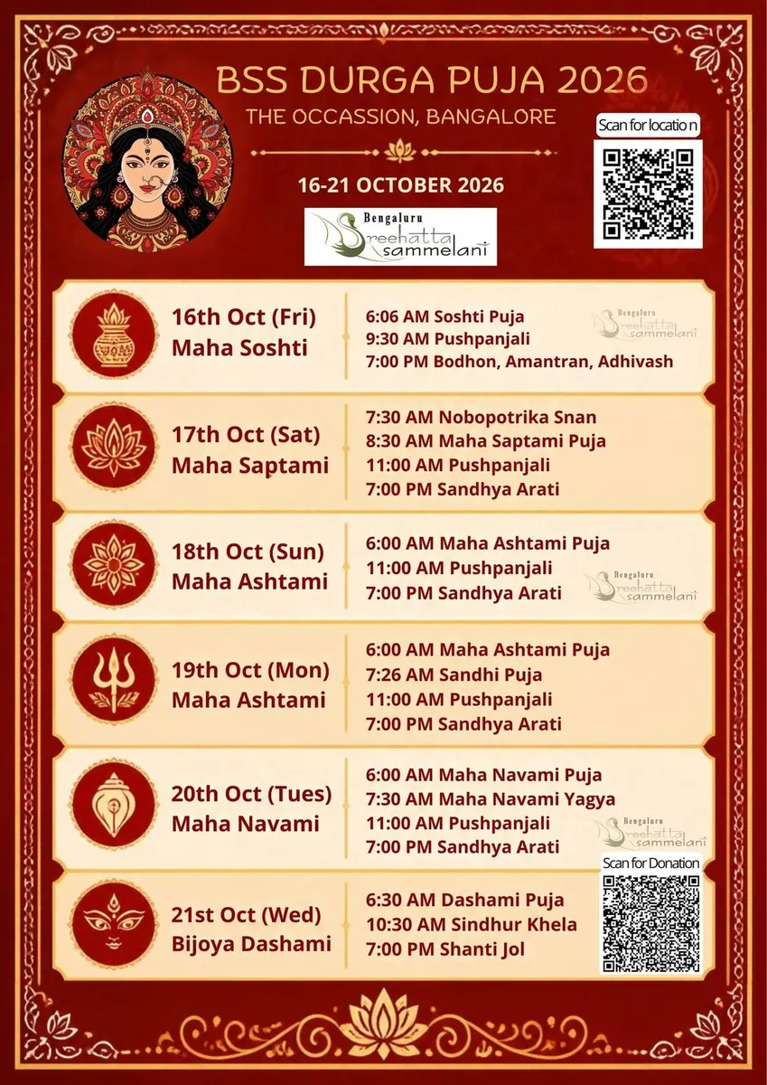 BSS Durga Puja 2026