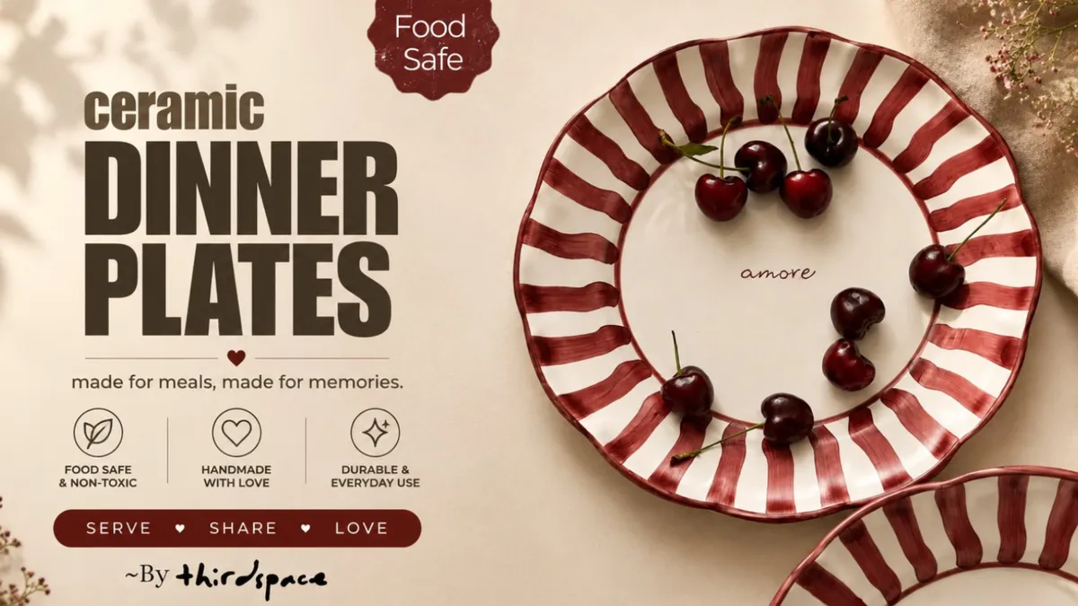 Ceramic Dinner Plates Workshop