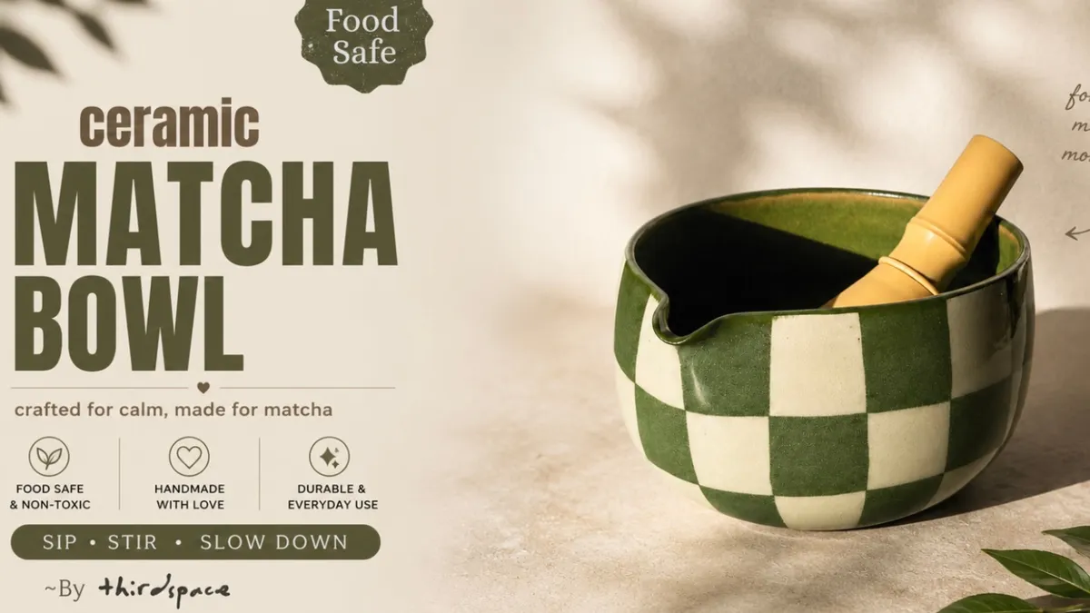 Ceramic Matcha Bowl Workshop