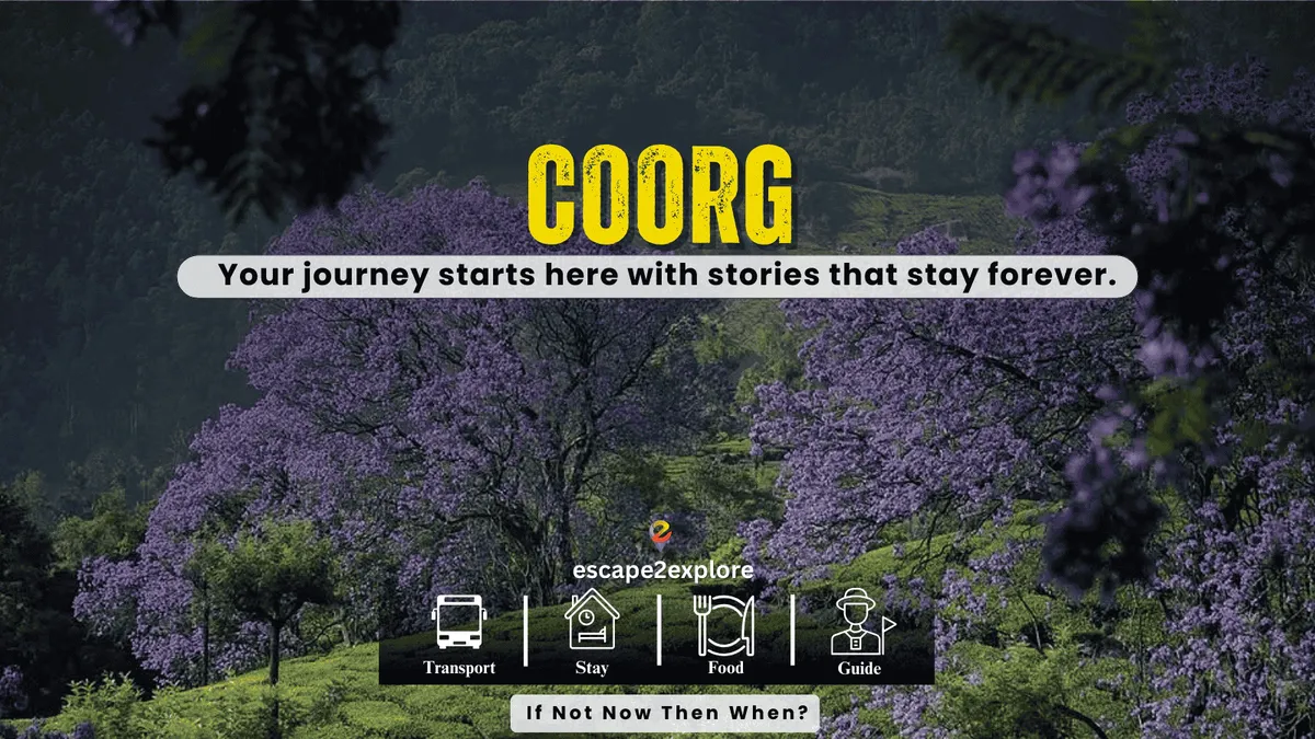 Coorg Tour Package by e2e