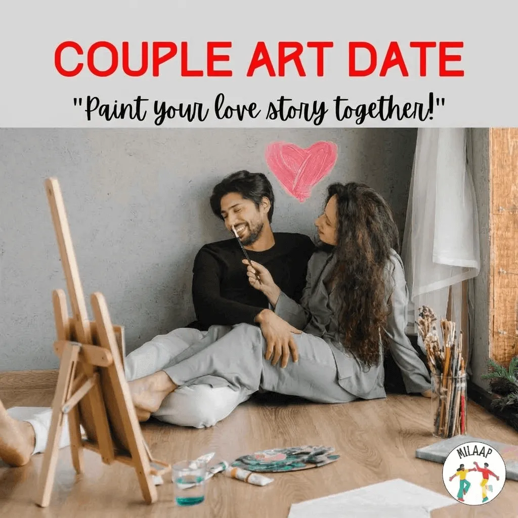 Couple Art Date