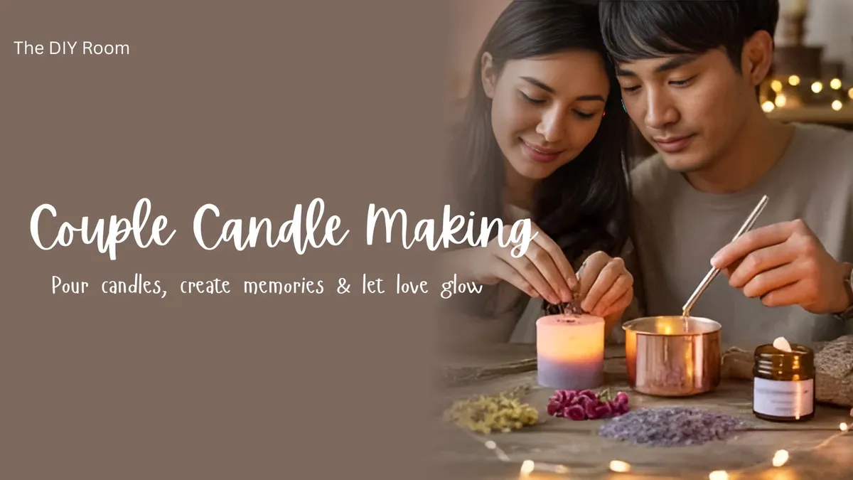 Couple Candle Making