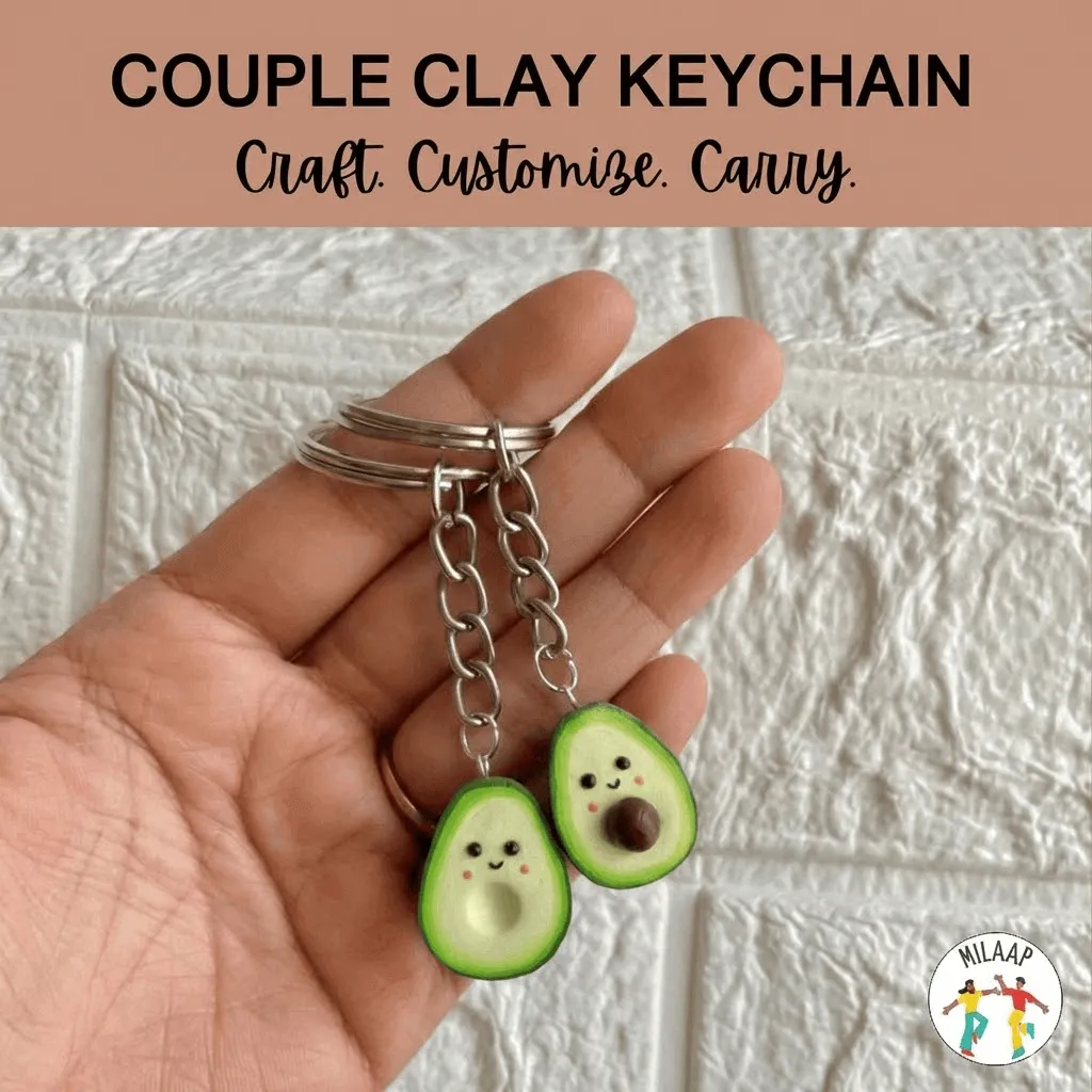 Couple Clay Keychain Workshop