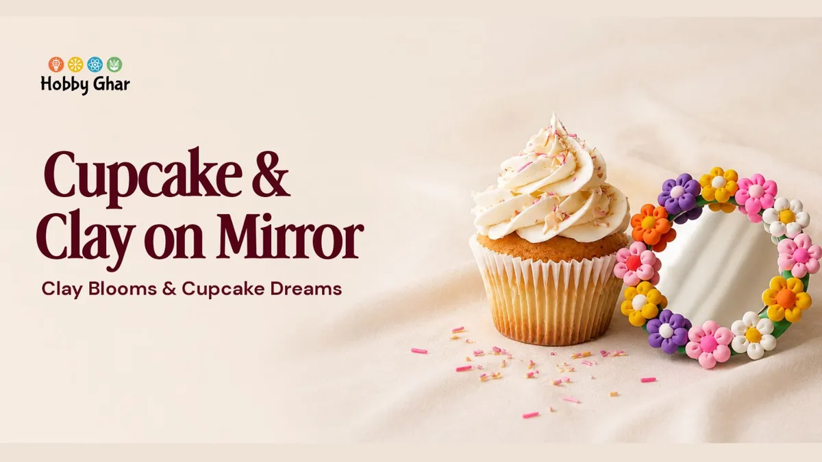 Cupcake Baking and Clay on Mirror Experience