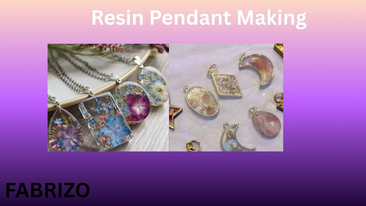 Custom Resin Pendants