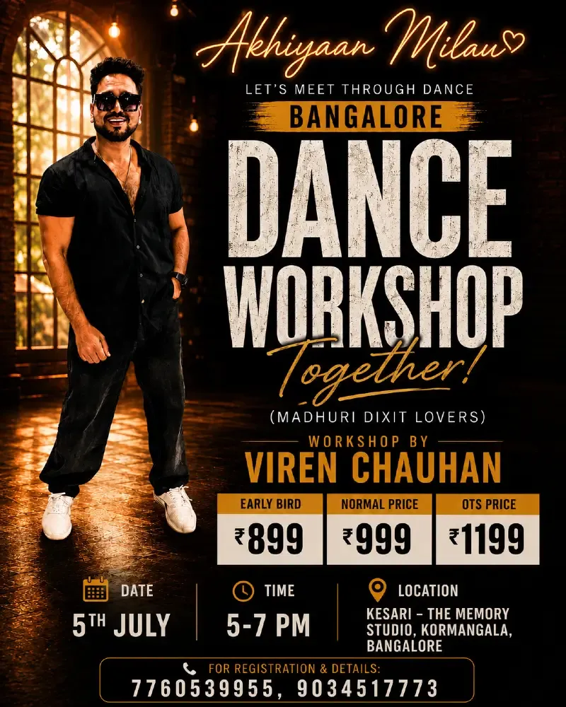 Dance Workshop with Viren Chauhan