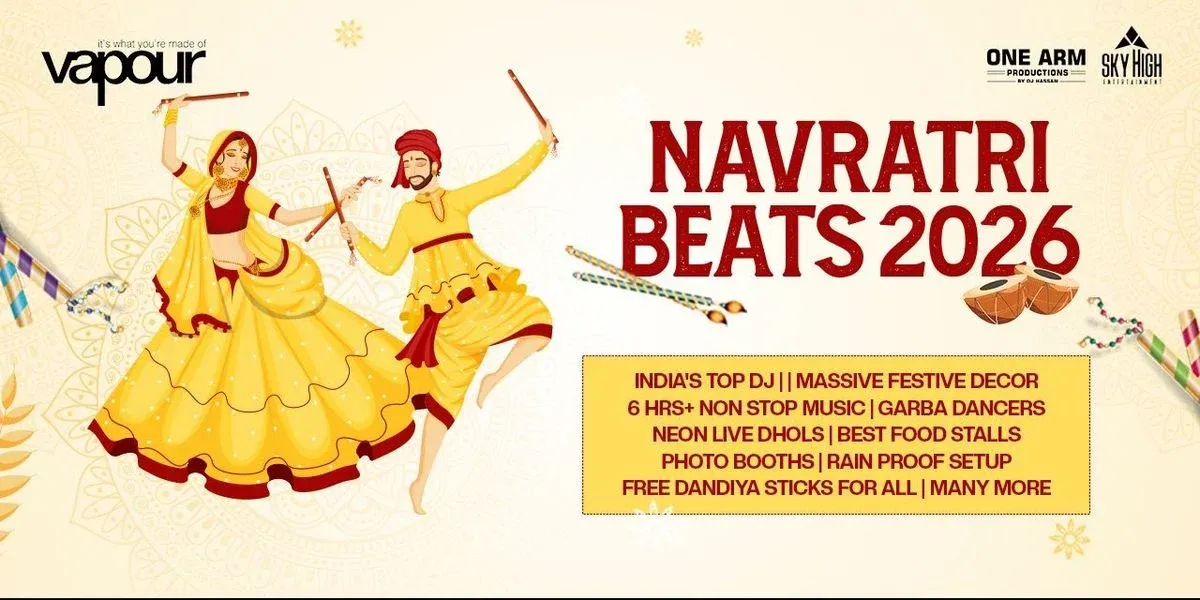 Dandiya at Vapour Terrace Sarjapur