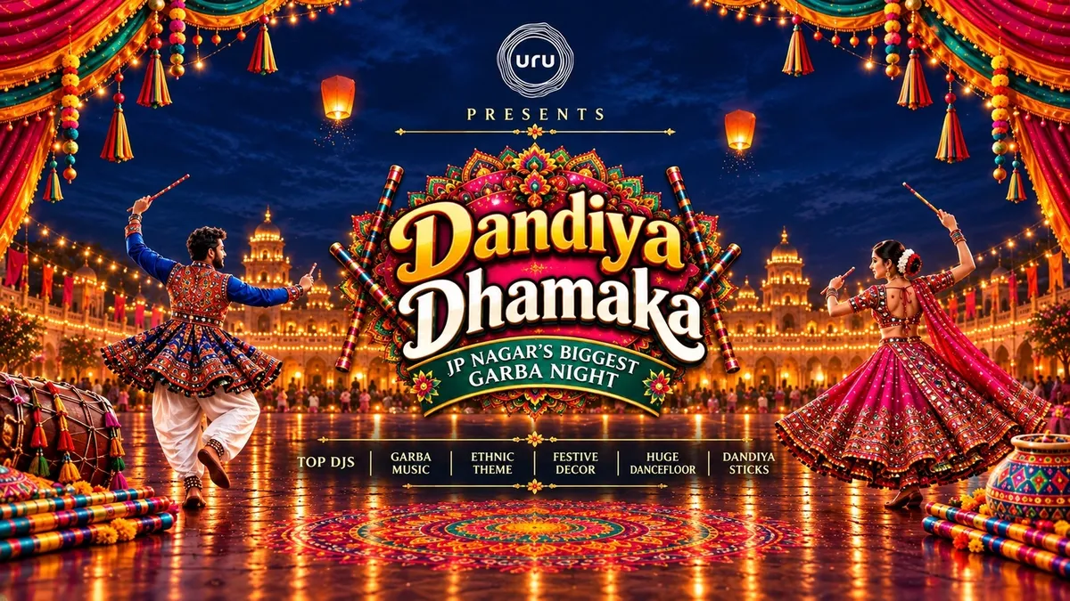 Dandiya Dhamaka – JP Nagar's Biggest Garba Night